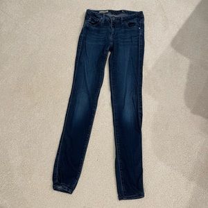 AG blue jeans, size 26R